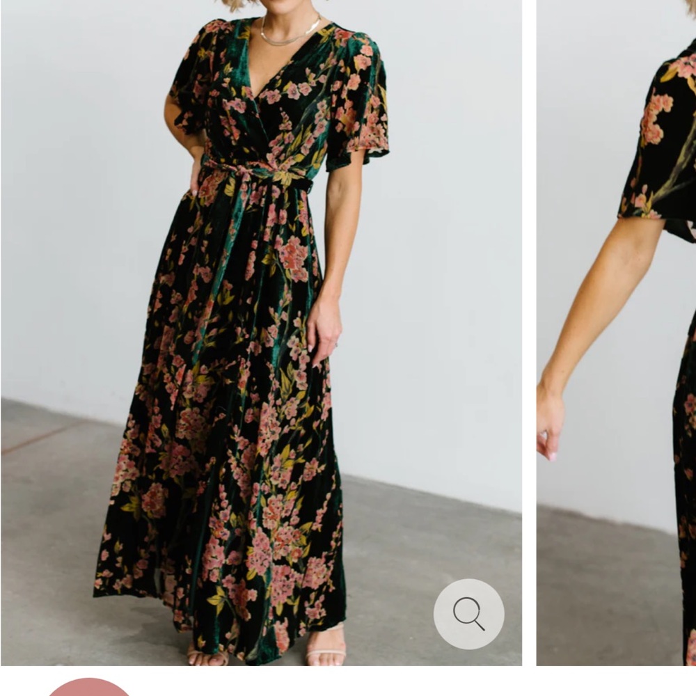 Uma Velvet Maxi Dress